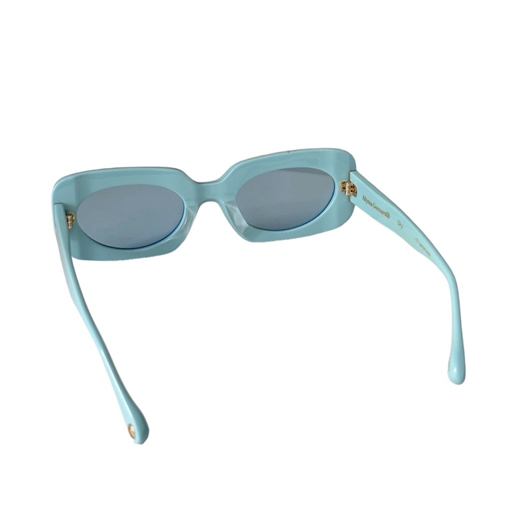 Apercu X Alyssa 01 Sky Blue Sunglasses - Picture 6 of 10